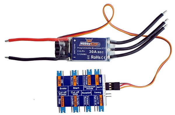 HobbyKing 30A BlueSeries
          Brushless Speed Controller