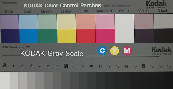 Тестовые таблицы Kodak