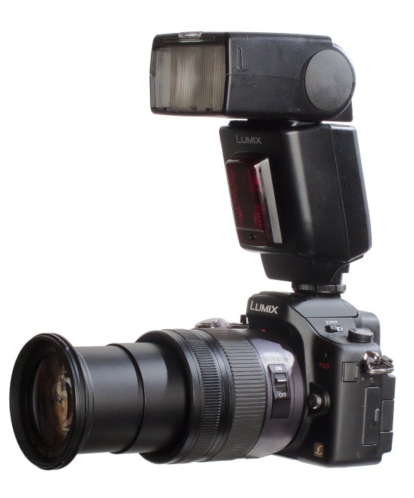 Panasonic DMW-FL500 и LUMIX G VARIO 1:4-5,8/14-140 ASPH