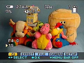 экран камеры